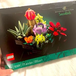 Like new lego succulent set